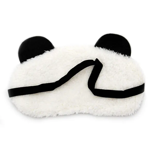 Maska na oči na spanie Panda Panda oči: srdce