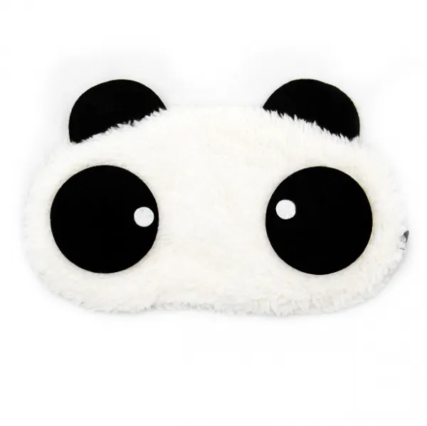 Maska na oči na spanie Panda Panda oči: srdce