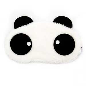 Maska na oči na spanie Panda Panda oči: srdce