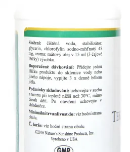 Nature's Sunshine Liquid Chlorophyll (Tekutý chlorofyl) 476 ml