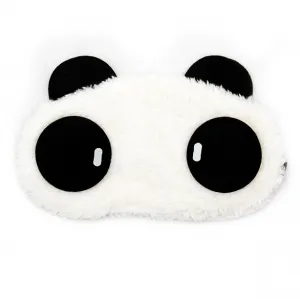 Maska na oči na spanie Panda Panda oči: srdce