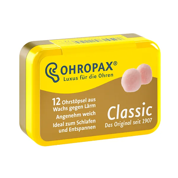Ohropax Classic chrániče sluchu - 6 párov