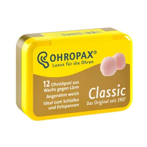 Ohropax Classic chrániče sluchu - 6 párov