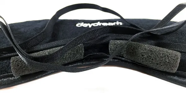 Daydream Basic Black Čierna maska na oči na spanie