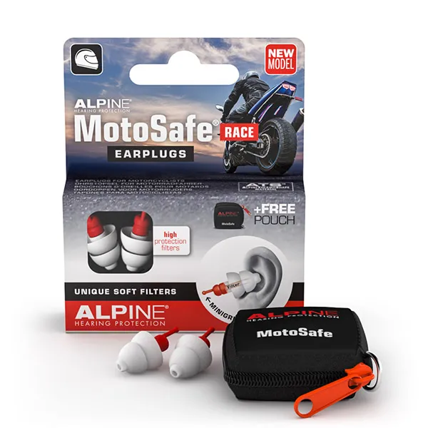 Alpine MotoSafe Race Štuple na moto