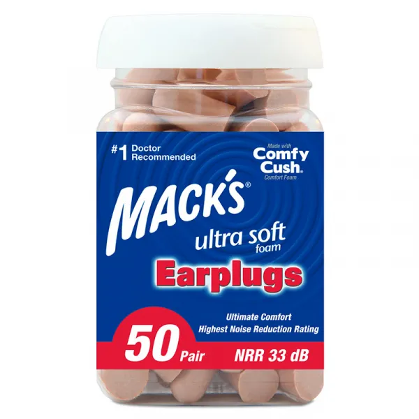 Mack's Ultra Soft Ultra mäkké štuple do uší Veľkosť balenia: 7 párov
