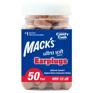 Mack's Ultra Soft Ultra mäkké štuple do uší Veľkosť balenia: 7 párov