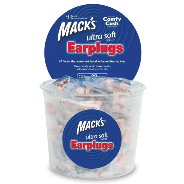 Mack's Ultra Soft Ultra mäkké štuple do uší Veľkosť balenia: 7 párov