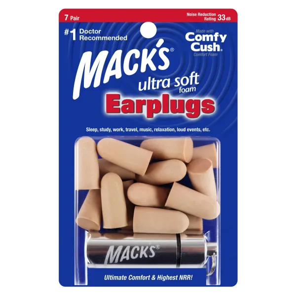 Mack's Ultra Soft Ultra mäkké štuple do uší Veľkosť balenia: 1 pár