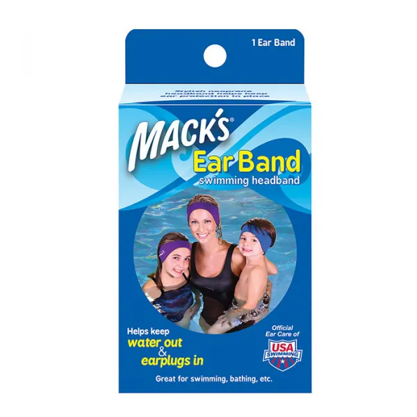Mack's Ear Band Čelenka na plávanie