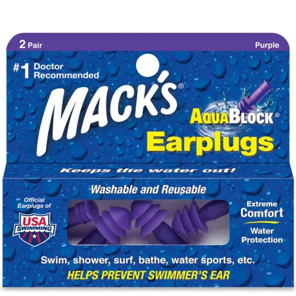 Mack's Aqua Block® - 2 páry Farba: Transparentná