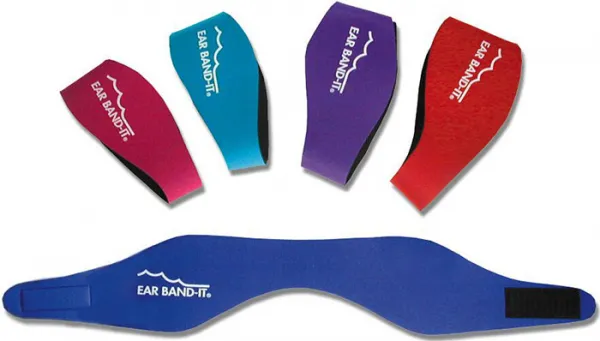 Ear Band-it® Teal čelenka na plávanie Veľkosť čelenky: Malá
