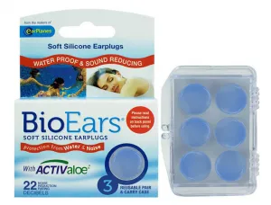 Cirrus BioEars Silikónové štuple na plávanie – 3 páry