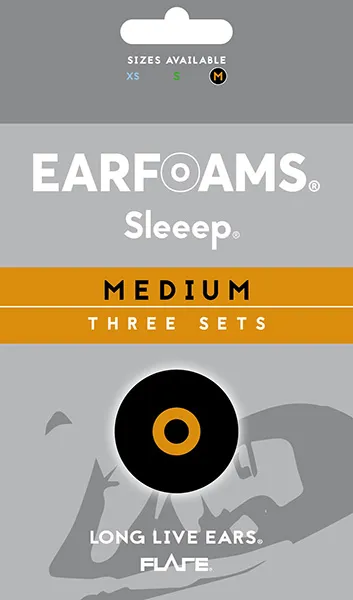Earfoams® Sleeep náhradné vankúšiky – 3 páry Veľkosť: S