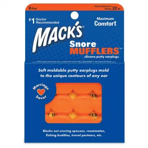 Mack's Snore Mufflers™ Veľkosť balenia: 1 pár