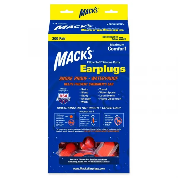 Mack's Snore Mufflers™ Veľkosť balenia: 1 pár