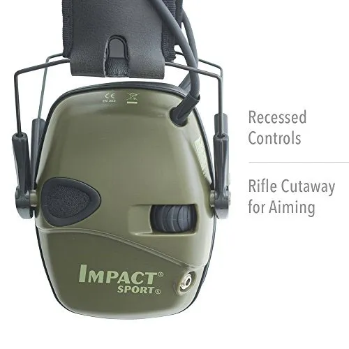 Howard Leight Impact Sport 25dB Farba: Čierna