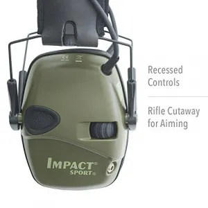 Howard Leight Impact Sport 25dB Farba: Čierna
