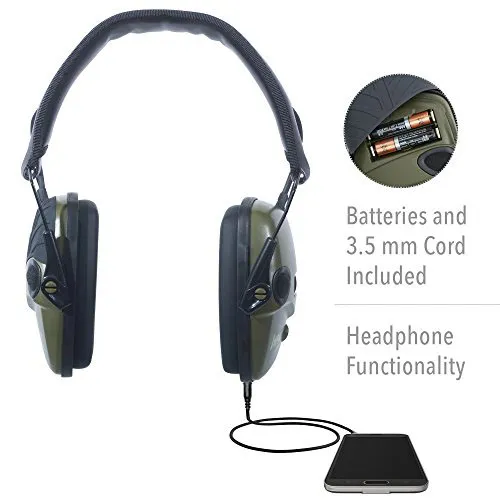 Howard Leight Impact Sport 25dB Farba: Čierna
