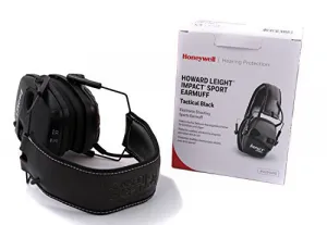 Howard Leight Impact Sport 25dB Farba: Čierna
