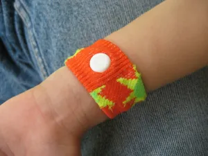 Sea Band Child náramky proti nevoľnosti pre deti Farba: Oranžová