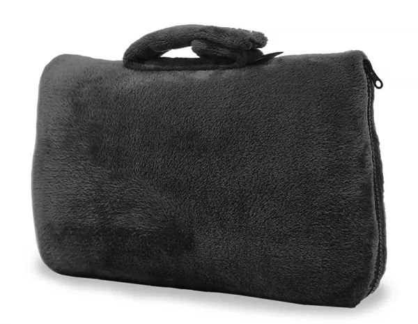 Cabeau Fold'n Go™ 4v1 Cestovná deka z mikrovlákna Farba: Modrá