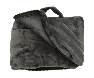 Cabeau Fold'n Go™ 4v1 Cestovná deka z mikrovlákna Farba: Modrá