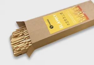 Slamky zo slamy 21 cm – 100 ks