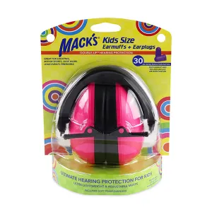 Mack's® Chrániče sluchu pre deti 25 dB Farba: Ružová