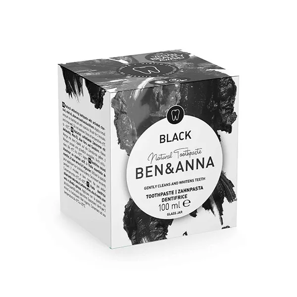 Ben & Anna Zubná pasta na bielenie zubov s aktívnym uhlím 100 ml