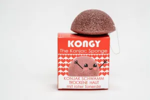 Kongy Konjaková hubka – ružový íl