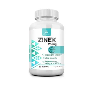 Allnature Zinok 25 mg – 60 tabliet
