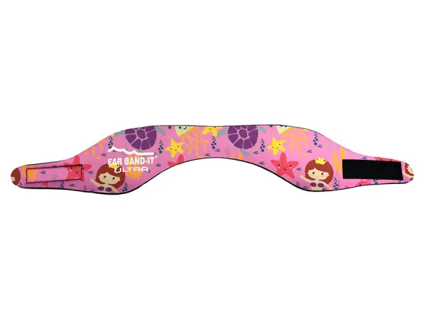 Ear Band-it® Ultra – čelenka na plávanie s motívom morského života Veľkosť čelenky: Malá