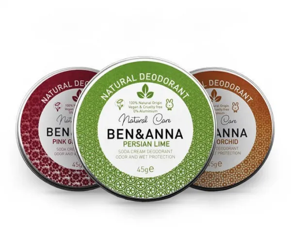 Ben & Anna Krémový dezodorant (45 g) – vanilková orchidea