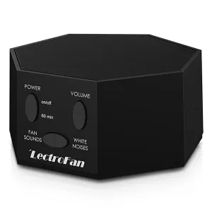 LectroFan Classic Prístroj na biely šum pre lepší spánok Farba: Biela