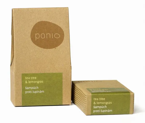 Ponio Tuhý šampón proti lupinám Tea Tree & Lemongras Hmotnosť šampónu: 30g