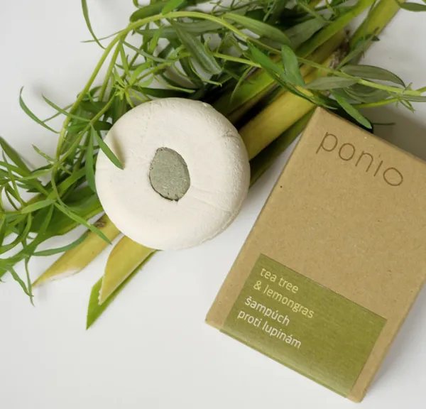 Ponio Tuhý šampón proti lupinám Tea Tree & Lemongras Hmotnosť šampónu: 30g