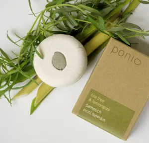 Ponio Tuhý šampón proti lupinám Tea Tree & Lemongras Hmotnosť šampónu: 30g