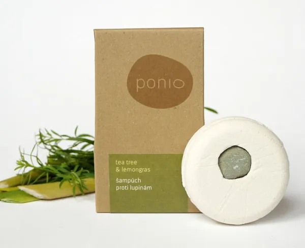 Ponio Tuhý šampón proti lupinám Tea Tree & Lemongras Hmotnosť šampónu: 30g