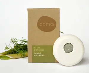 Ponio Tuhý šampón proti lupinám Tea Tree & Lemongras Hmotnosť šampónu: 30g