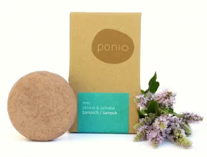 Ponio Tuhý šampón Mint obnova & ochrana Hmotnosť šampónu: 30g