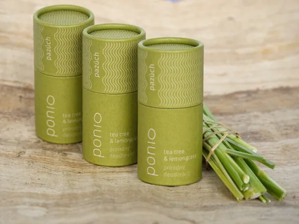 Ponio Tea tree & Lemongras – prírodný dezodorant 65 g