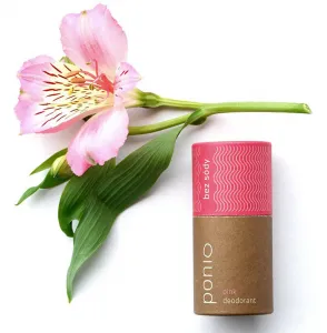 Ponio Pink prírodný dezodorant bez sódy 60 g