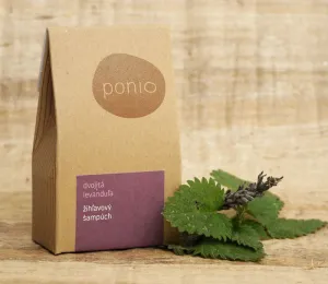 Ponio Tuhý žihľavový šampón Dvojitá levanduľa Hmotnosť šampónu: 60g