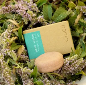 Ponio Tuhý šampón Mint obnova & ochrana Hmotnosť šampónu: 30g