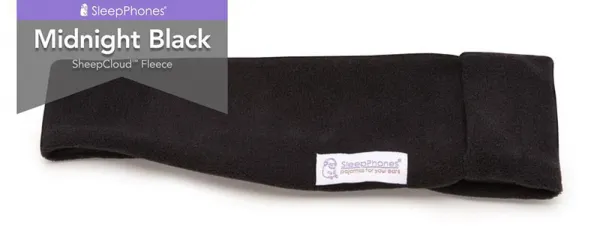 SleepPhones® Wireless Rozmery: M, Materiál: Fleece (mäkký, teplejší)