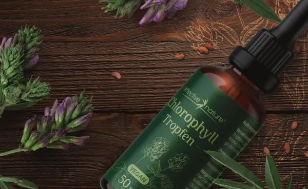 Effective Nature Tekutý chlorofyl kvapky 50 ml