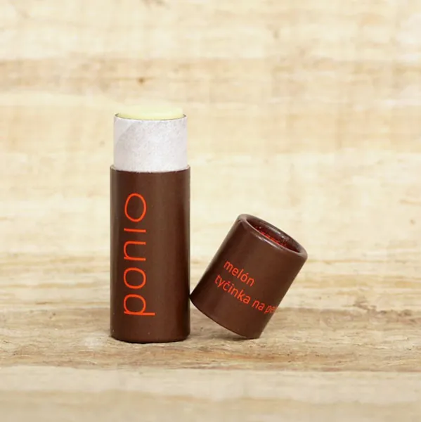 Ponio Prírodný balzam na pery Melón 9 ml