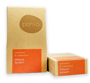 Ponio Pomaranč a eukalyptus – žihľavový šampúch Hmotnosť šampónu: 60g