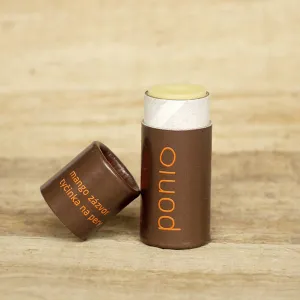 Ponio Prírodný balzam na pery Mango a zázvor 9 ml